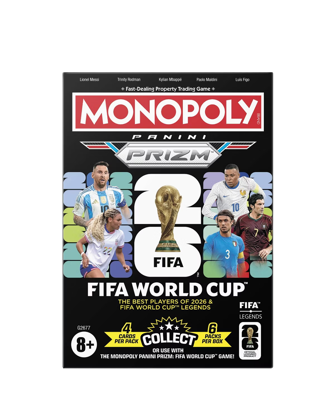 Monopoly Panini Prizm: FIFA World Cup Trading Cards Booster Box