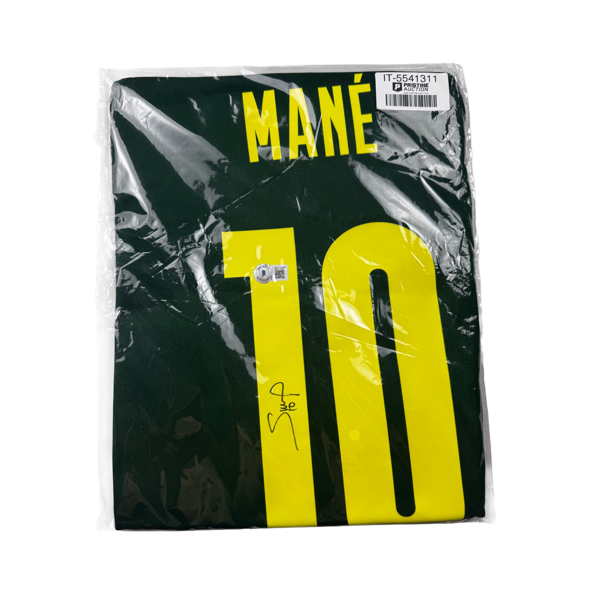 Jersey Firmado Sadio Mané Beckett