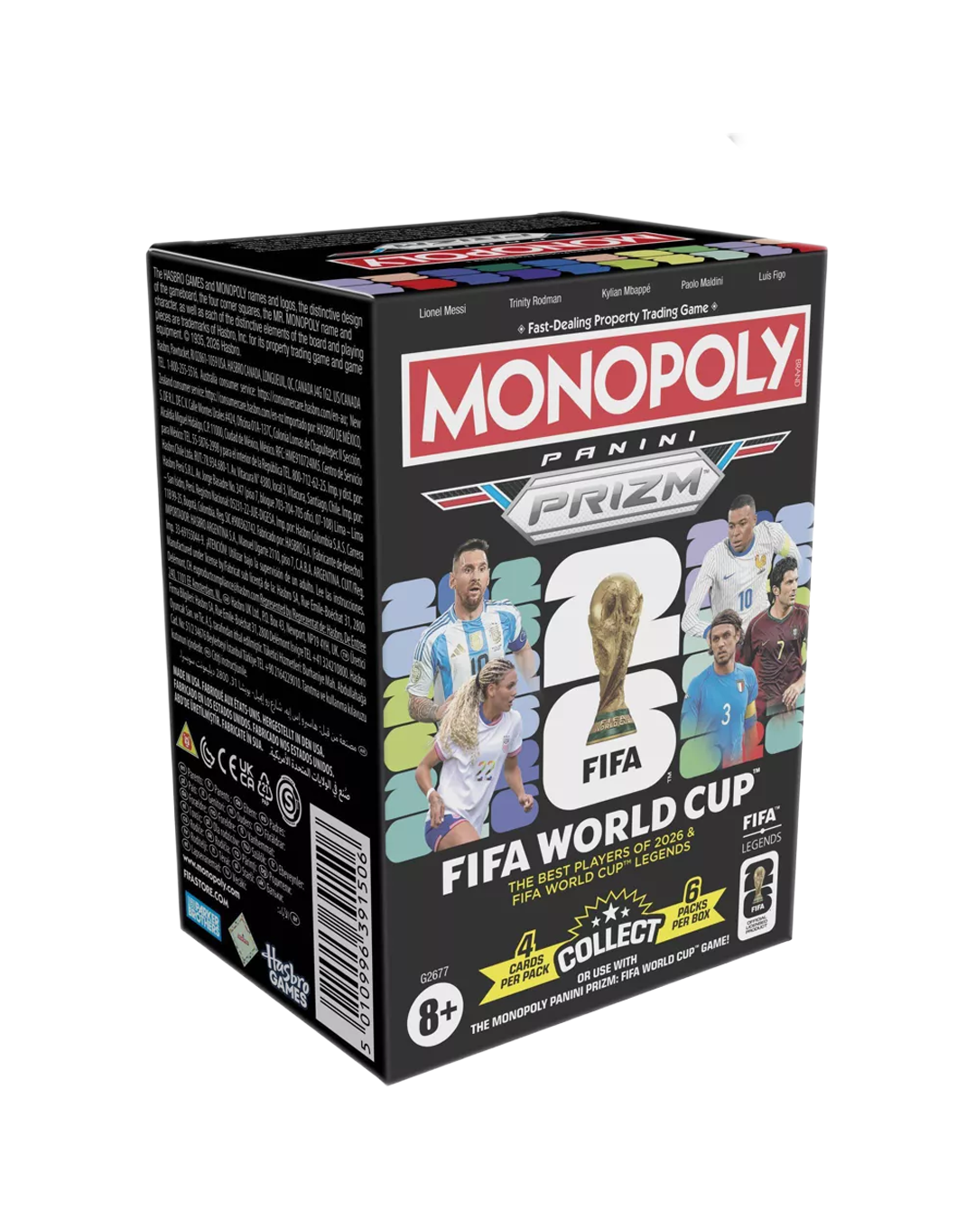 Monopoly Panini Prizm: FIFA World Cup Trading Cards Booster Box