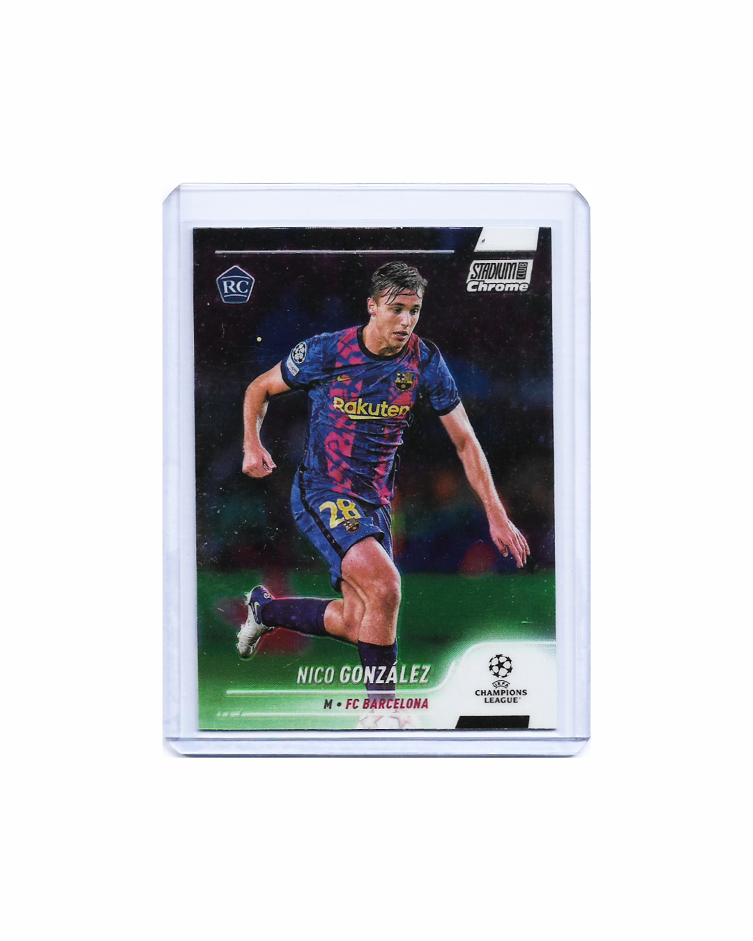 Nico González Topps Stadium Club Chrome RC 21-22