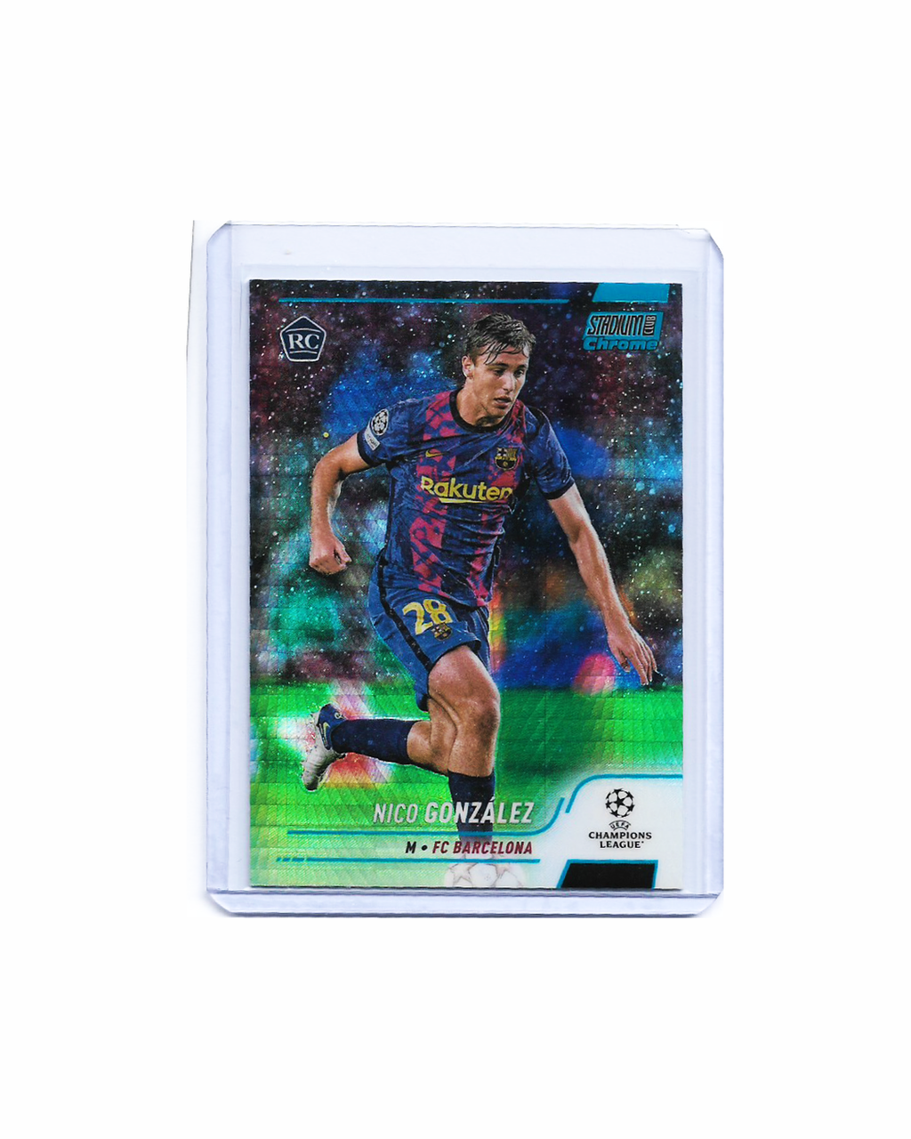 Nico González Topps Stadium Club Chrome 21-22