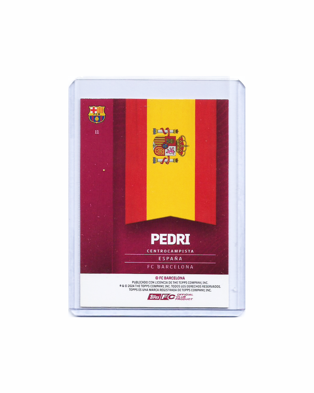 Pedri Topps FC Barcelona Fan Set 24-25