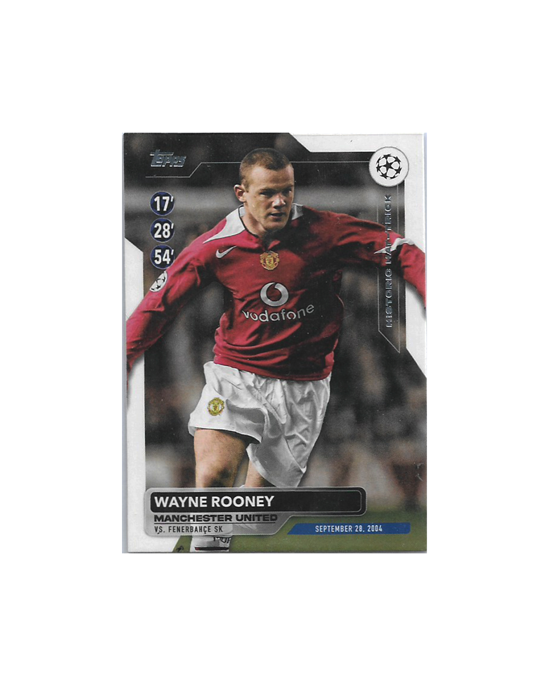 WAYNE ROONEY Topps CL Club Competition 2023-24 #2