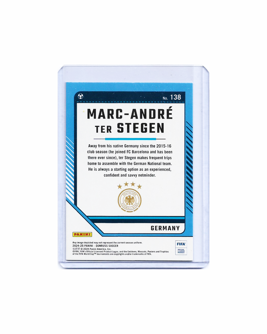 Ter Stegen Panini Donruss Holo Silver 24-25