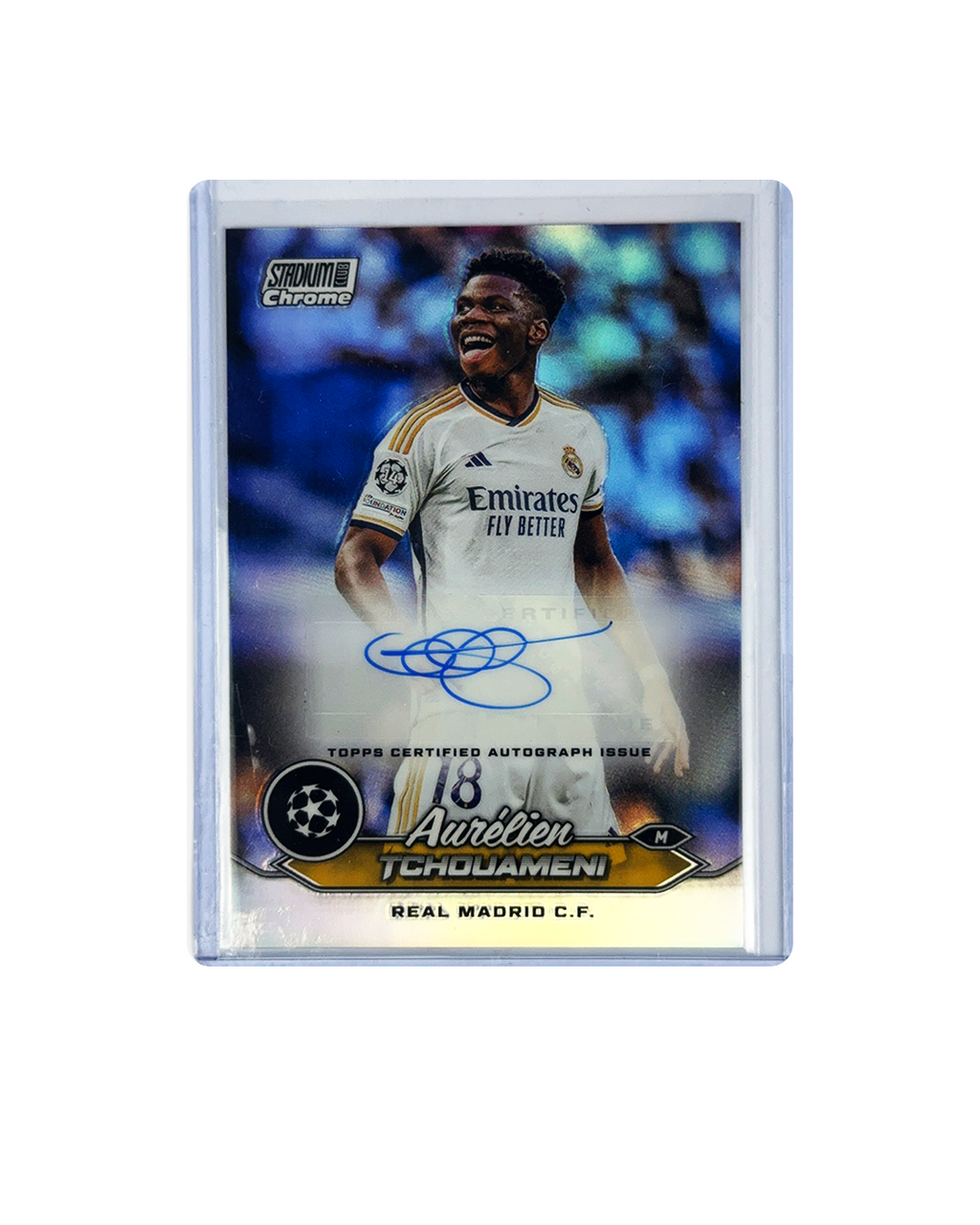 AURELIEN TCHOUAMENI Topps Stadium Chrome 23-24