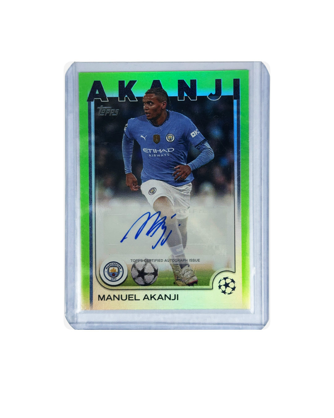 MANUEL AKANJI Topps UEFA Club competitions 24-25 num 59/199