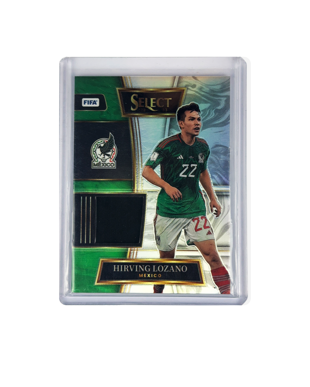 HIRVING LOZANO Panini Select Fifa 22-23 PARCHE
