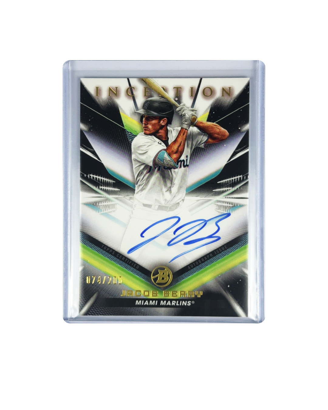 JACOB  BERRY Topps Bowman Inception Baseball 2023 num 74/200