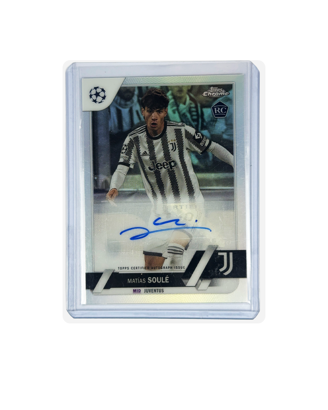 MATIAS SOULE Topps Stadium Chrome 22-23 RC