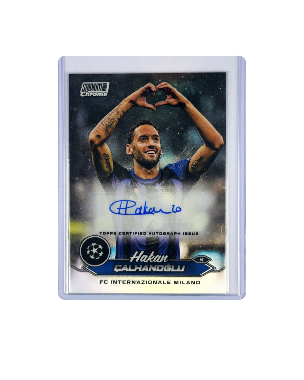 HAKAN CALHANOGLU Topps Stadium Chrome 23-24