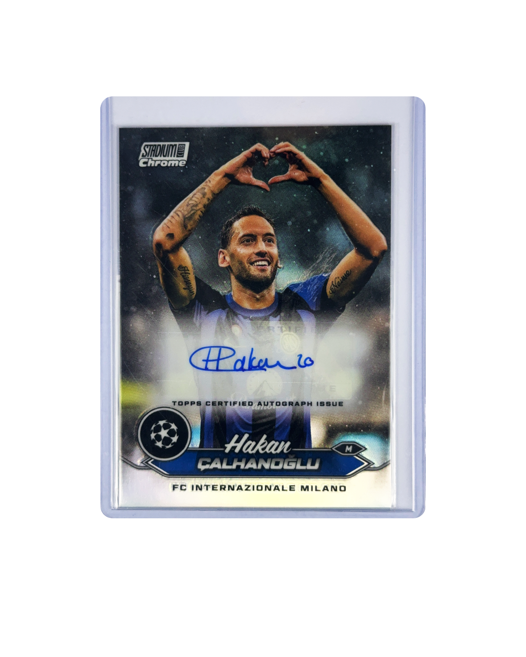 HAKAN CALHANOGLU Topps Stadium Chrome 23-24