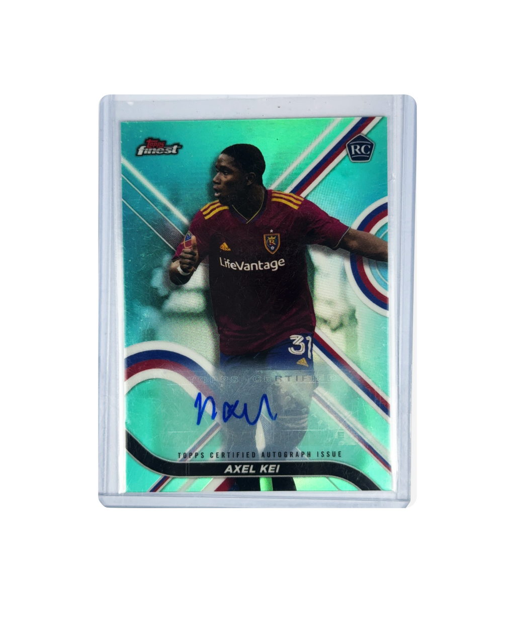 AXEL KEI Topps Finest MLS Performance 21 RC