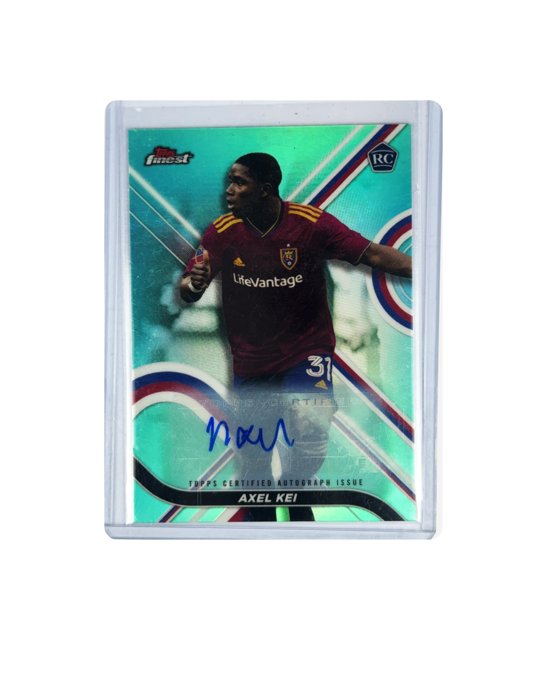 AXEL KEI Topps Finest MLS Performance 21 RC