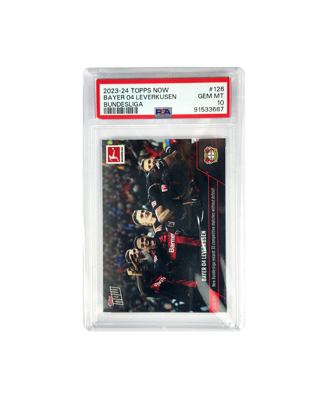 BAYER 04 LEVERKUSEN Topps Now 23-24 PSA 10